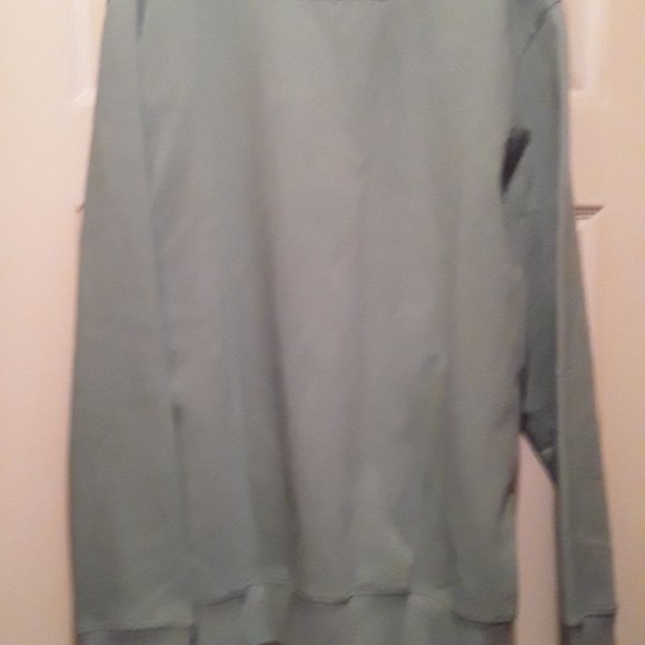 Chaps Mens Green long sleeve pullover top size Large NWT cotton blend - Picture 9 of 9